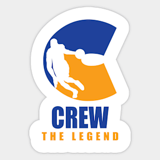 Crew Custom Player Basketball Your Name The Legend Sticker